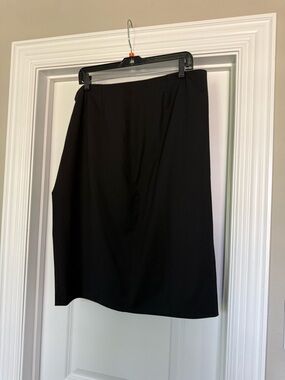 Classic Black Pencil Skirt